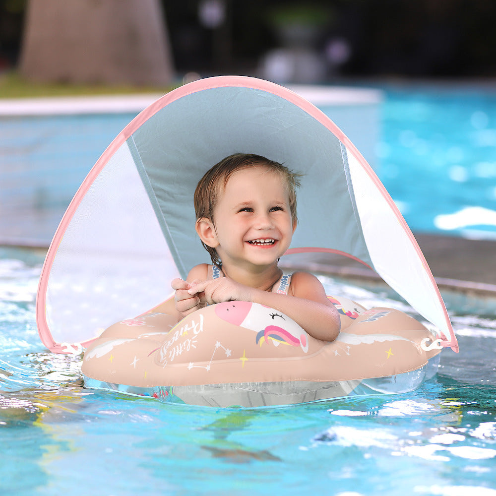 Swimbobo Swimming Float with Sunscreen Shade - My Baby Lounge