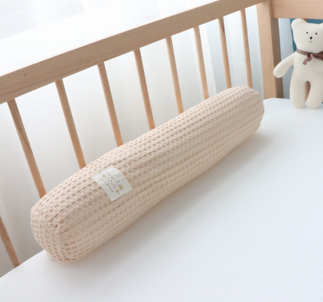 ins pure cotton embroidered bear bedside pillow baby comfort pillow removable and washable core - My Baby Lounge