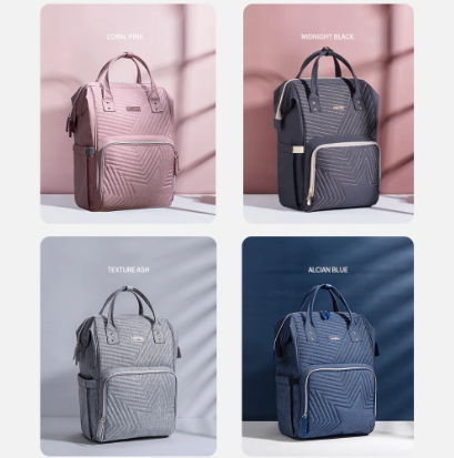 Modern Quilted Diaper Bag Backpack - My Baby Lounge