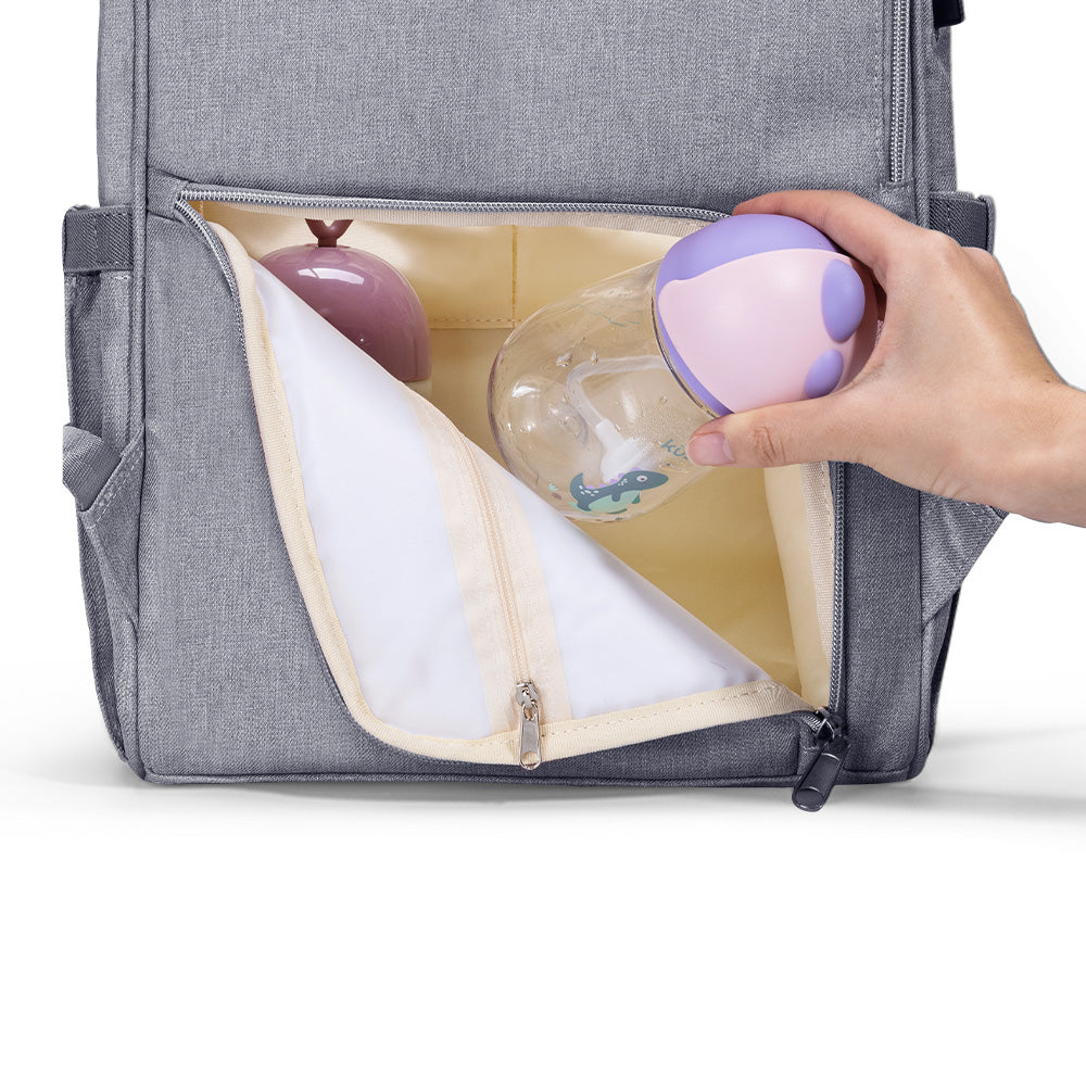 Modern Quilted Diaper Bag Backpack - My Baby Lounge