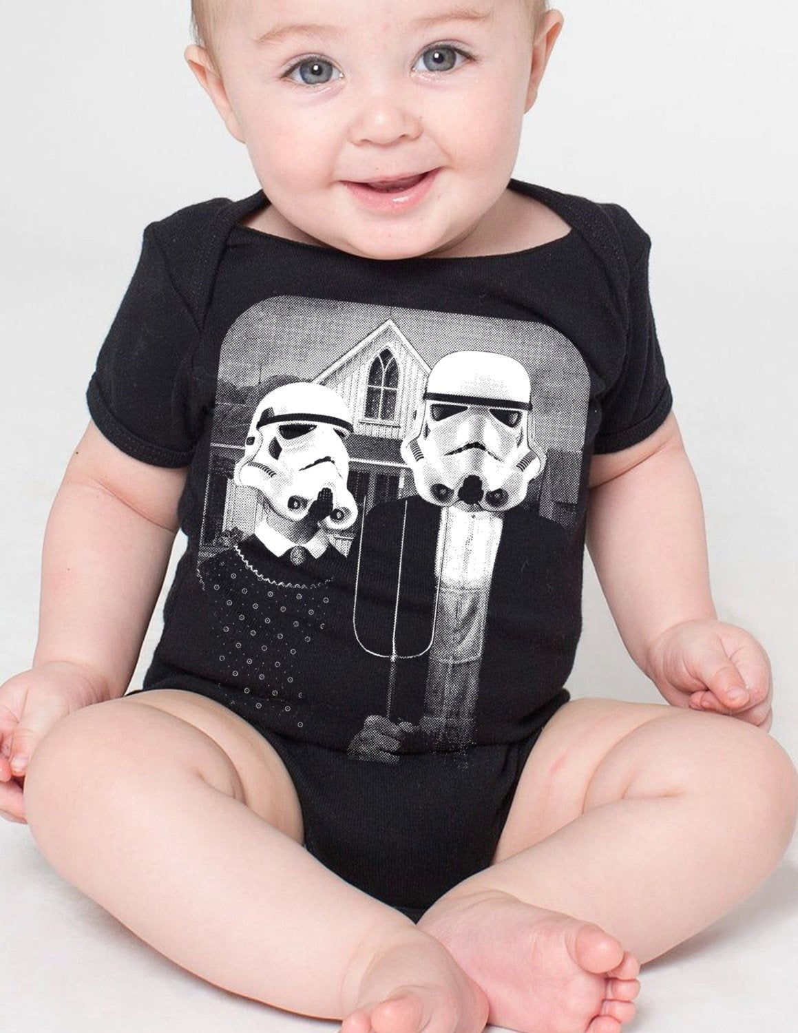 Star Wars American Gothic Onesie - My Baby Lounge