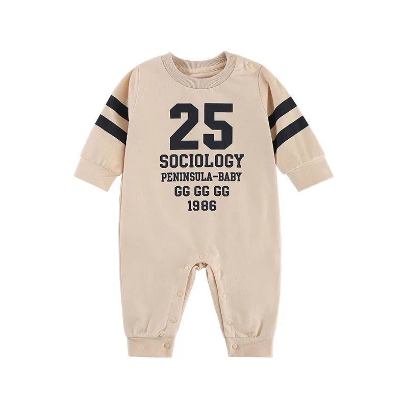 baby boy fall romper