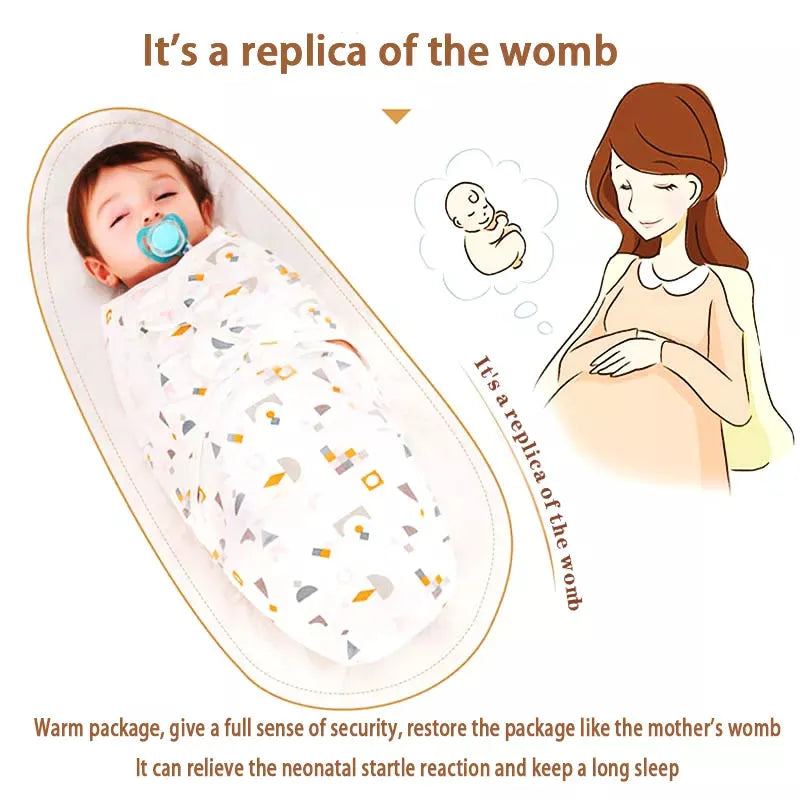 Newborn 0-6 Months Swaddling Wrap - My Baby Lounge