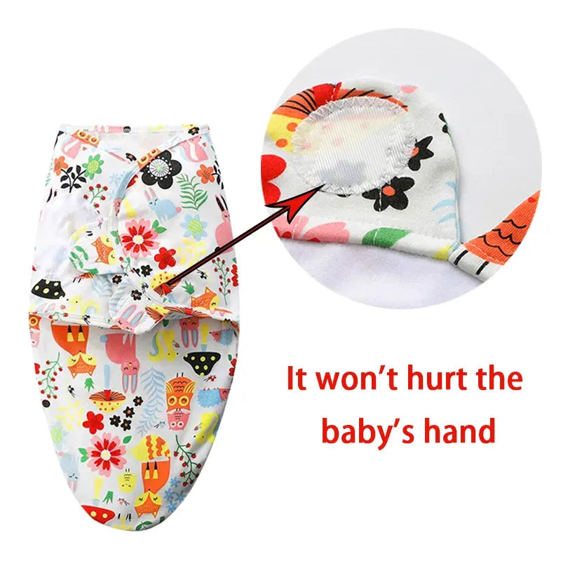 Newborn 0-6 Months Swaddling Wrap - My Baby Lounge