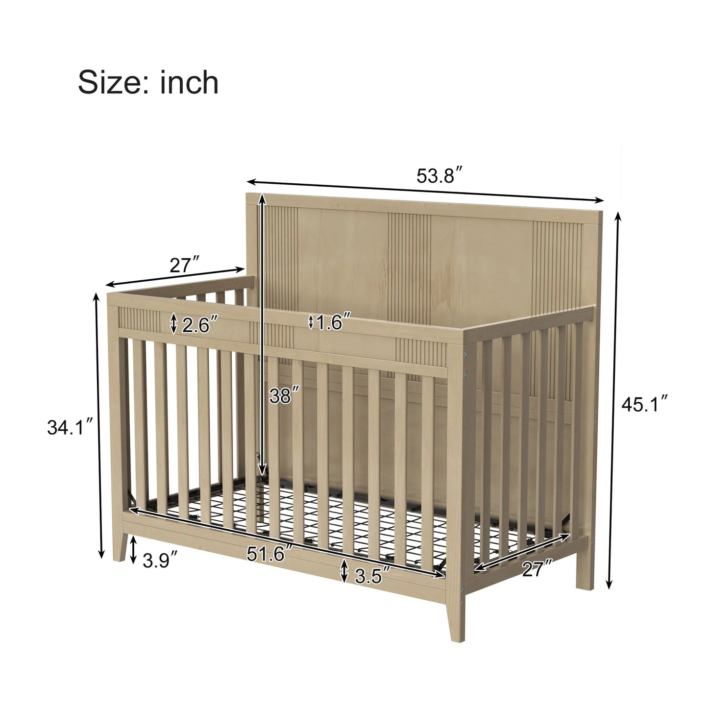 perfect size crib