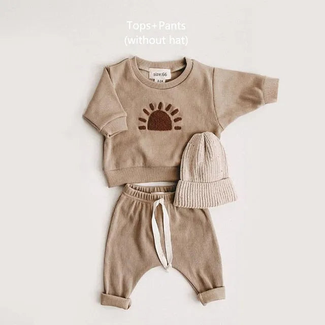 Spring Autumn Baby Clothes Set - My Baby Lounge
