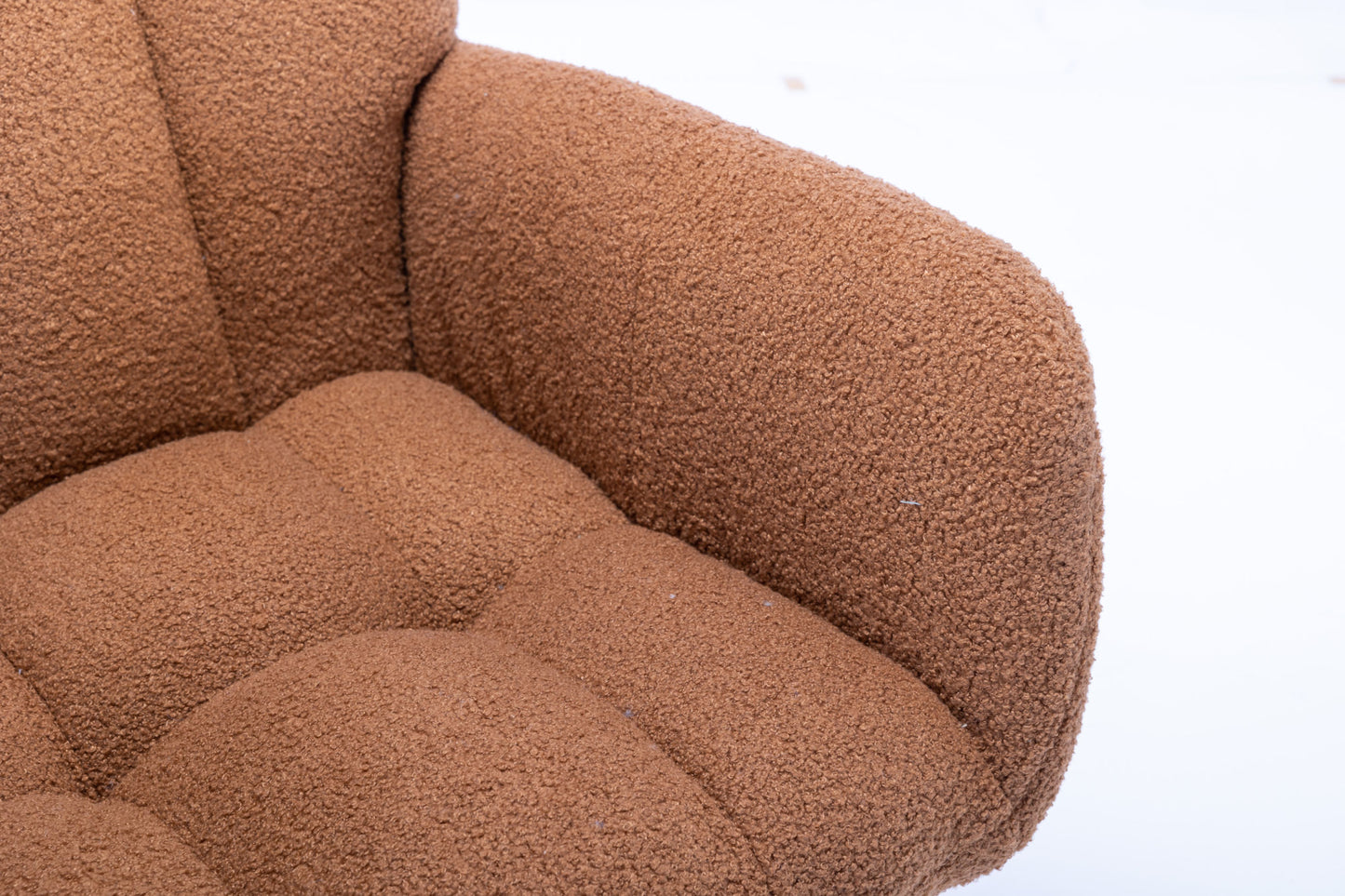 Soft Teddy Velvet Fabric Rocking Chair