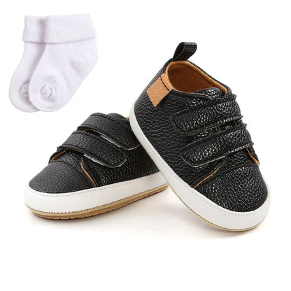 black baby shoes