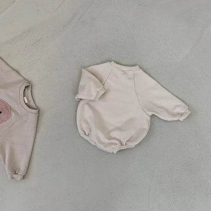 newborn sweatshirt romper