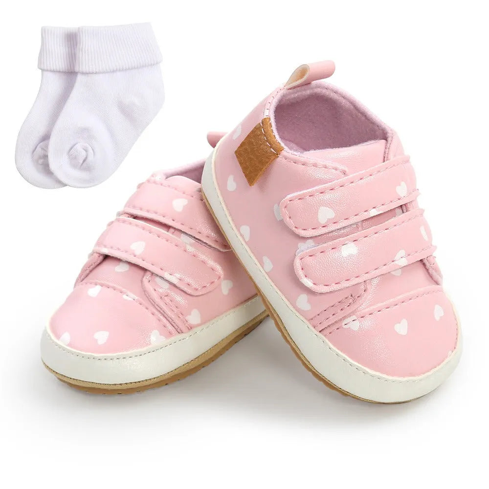 baby pink shoes