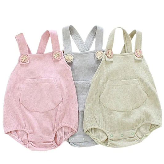 Spring Baby Girls Rompers