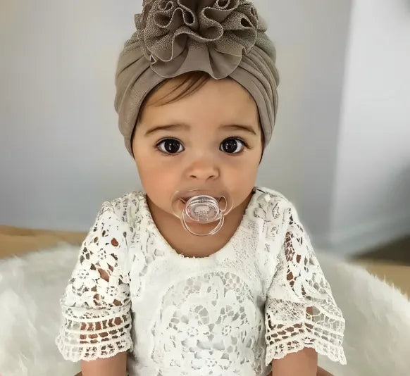 Baby Headwear with Flower
