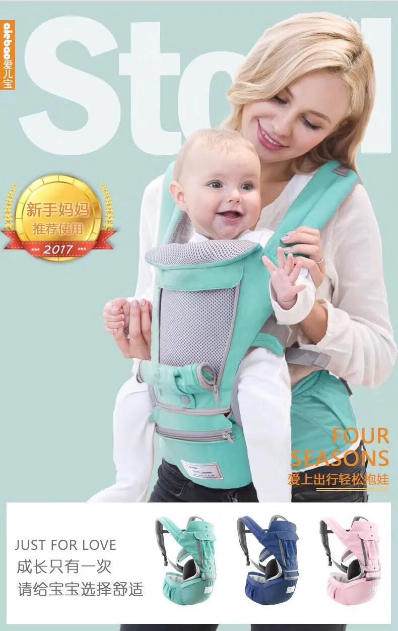 Ergonomic Baby Hip Seat Carrier