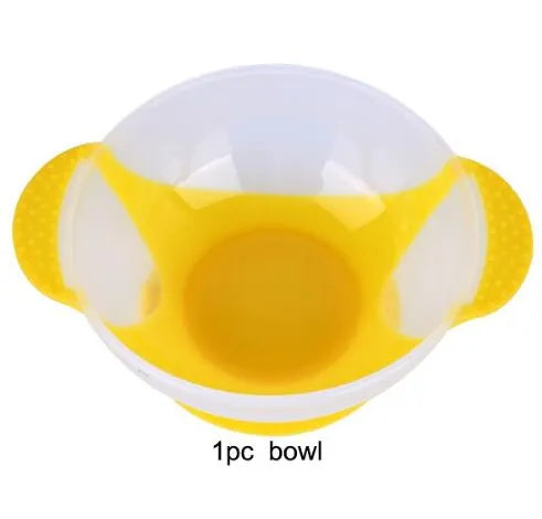 yellow baby bowl