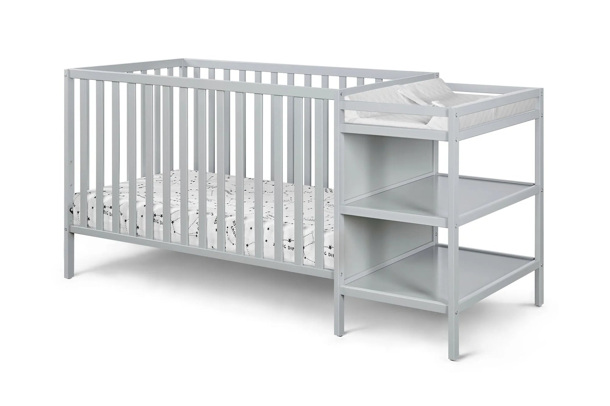 crib and changing table combo