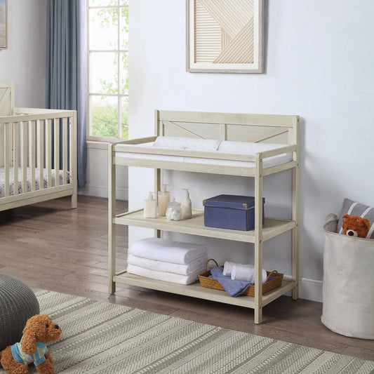 gray Changing Table